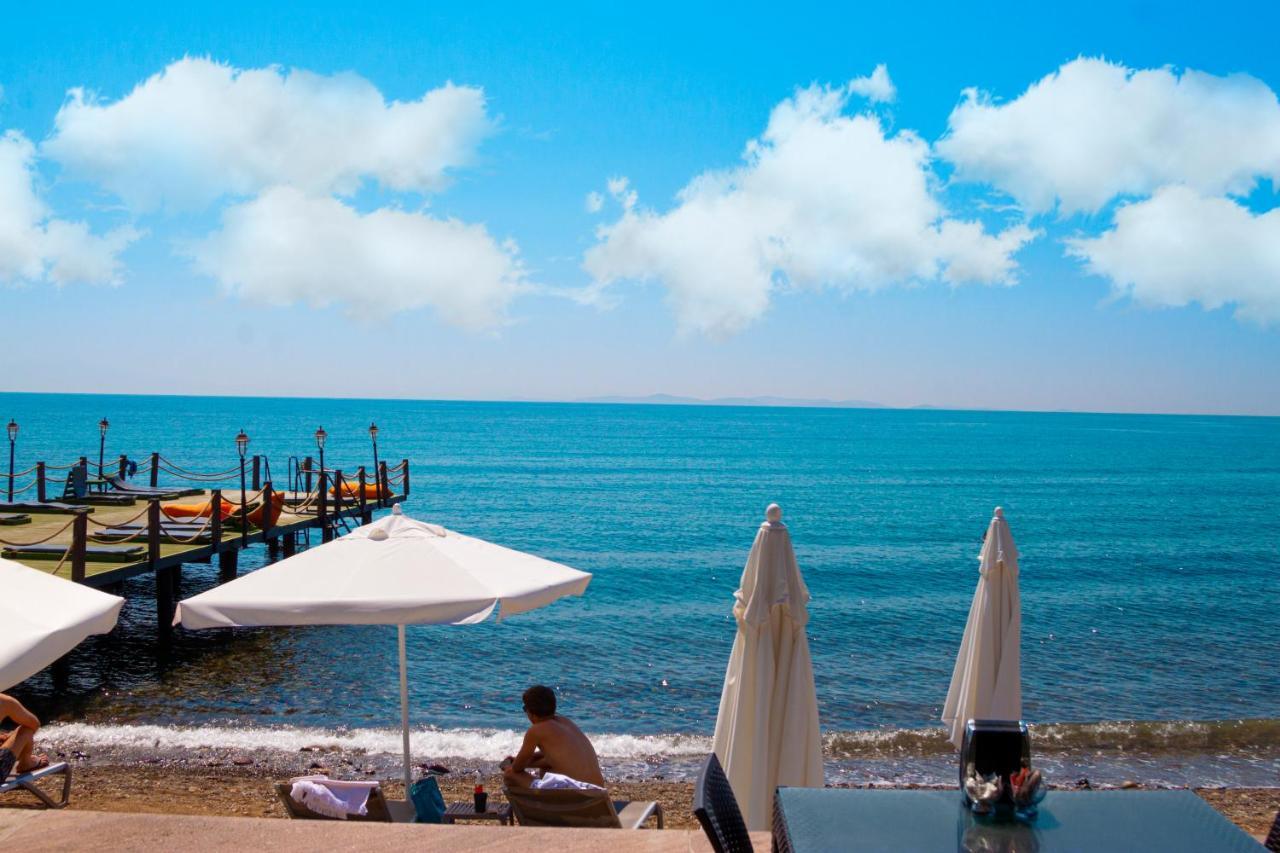 Kayalar Blue Beach Hotel Sazlı Exterior foto